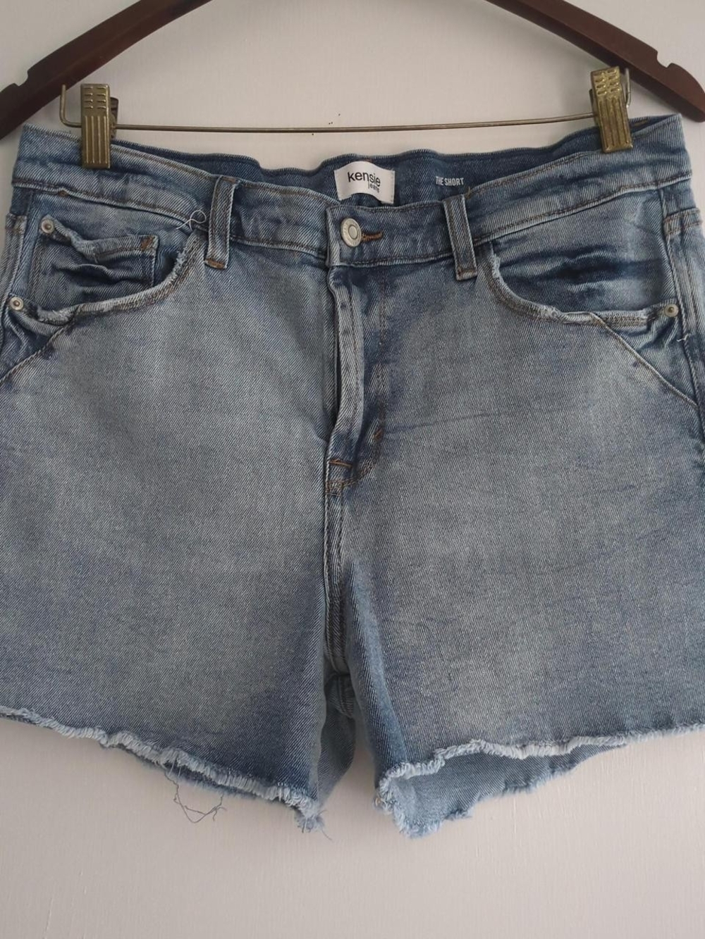 Kensie Light Blue Denim Shorts - The Short